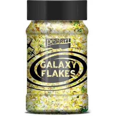 Třpytivé vesmírné vločky Pluto Yellow – Hledejceny.cz