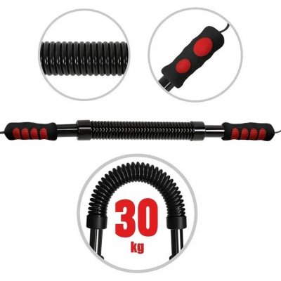 Power Twister posilovací ohýbací tyč 30 kg – Zbozi.Blesk.cz