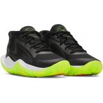 Under Armour UA GS JET '25-BLK černá bílá světle zelená – Zboží Dáma