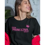Bezvatriko.cz Canvas 0399 Jsem princezna vole Černá – Zboží Mobilmania