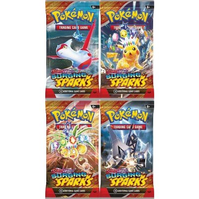 Pokémon TCG Surging Sparks Booster Art Set – Zboží Mobilmania