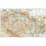 Česko - vlastivědná nástěnná mapa 136 x 87 cm – Hledejceny.cz