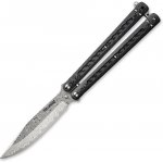 Damaškový Dellinger Carbon Butterfly, balisong, ocel VG-10 – Hledejceny.cz