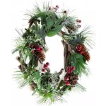 Retlux RXL 357 Vánoční věnec s chvojím a nano řetězem 20 LED – Zboží Dáma