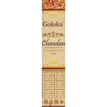 Goloka indické vonné tyčinky Masala Chandan 15 g