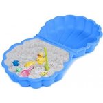 Marimex Pískoviště mušle s krytem modré – Zboží Dáma