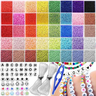 Dexxer Sada korálků a příslušenství pro výrobu náramků 12000ks – Sleviste.cz