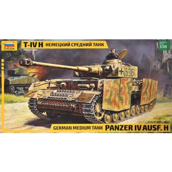 Zvezda Model Kit Pz.Kpfw.IV Ausf. H Wehrmacht tank 3620 1:35