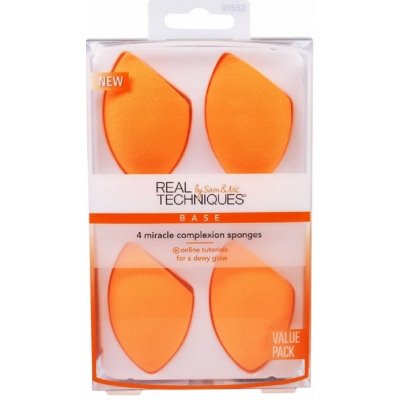 Real Techniques Miracle Complexion Sponge set 4 houbiček na make-up 4 ks – Zboží Dáma