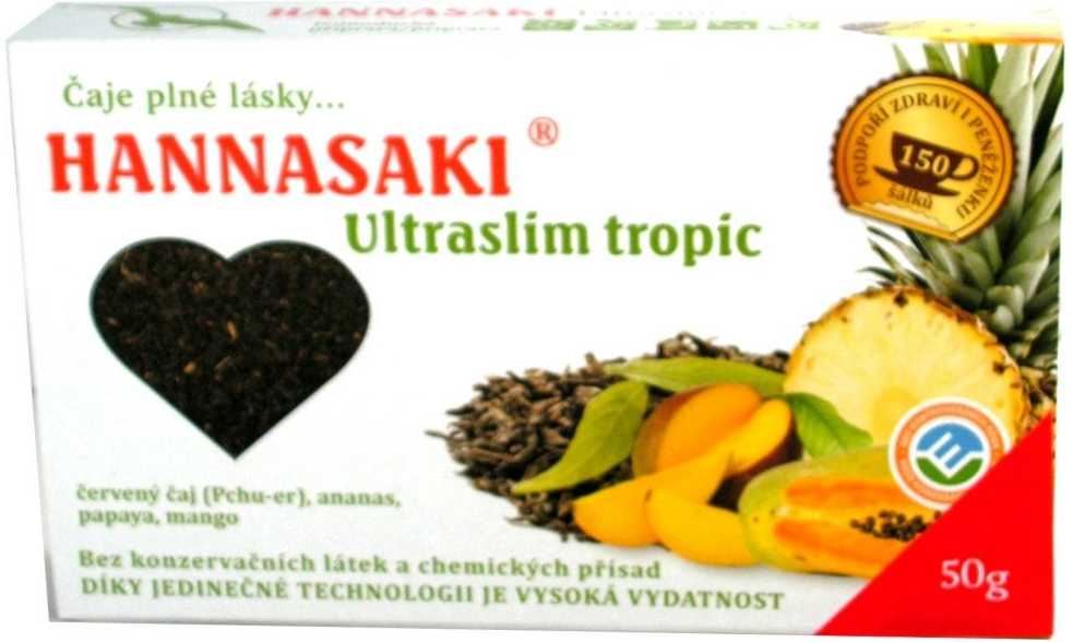 Phoenix Division Hannasaki UltraSlim Tropic čajová směs 50 g