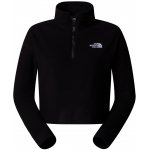 The North Face Sportovní mikina 100 Glacier Cropped 1/4 Zip NF0A855N4H01 černá – Hledejceny.cz