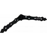 Domax závěs francouzský ozdobný ZOF250C, 250x34x2,0mm černý DMX7945322