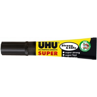 UHU Strong & Safe 7ml/g bezzápachové vteř. lepidlo UHU – Zboží Dáma