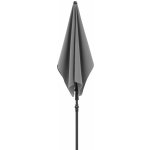 Doppler ACTIVE 200 x 120 cm slunečník se středovou tyčí světle šedý – Hledejceny.cz