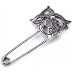 Prima-obchod brož sova na spínacím špendlíku platina 7195 – Hledejceny.cz