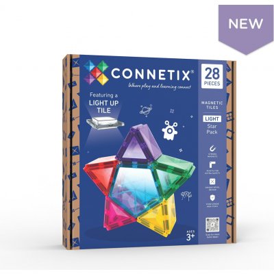 Connetix Light Star 28 ks – Zboží Dáma