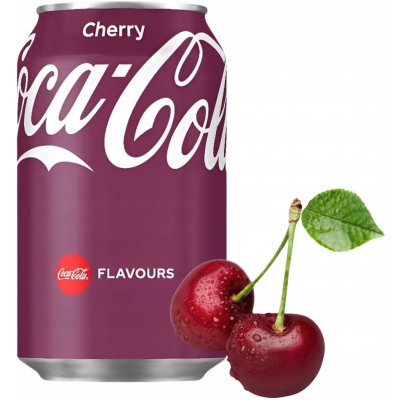 Coca Cola Cherry 330 ml – Zboží Dáma