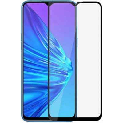 Picasee 3D ochranné tvrzené sklo s rámečkem pro Realme 8i - černé 272011 – Zboží Živě