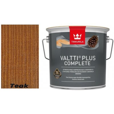 Tikkurila Valtti Plus Complete 2,5 l teak – Zbozi.Blesk.cz