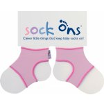 SOCK ONS Návleky na ponožky Classic baby pink – Zboží Dáma