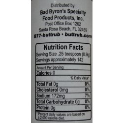 Bad Byron´s BBQ koření butt rub 128 g