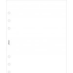 Filofax Papíry pro diáře čisté A5 bílá – Zboží Živě