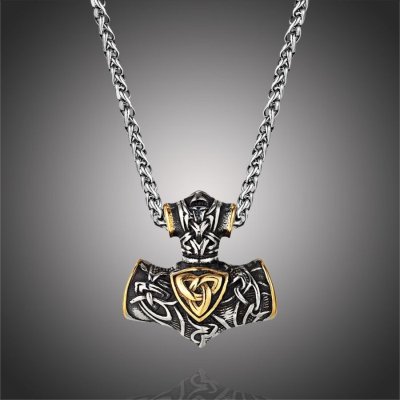 Daniel Dawson Pánský náhrdelník Thórovo kladivo NH1225-QLN0001A – Hledejceny.cz