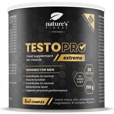 Natures Finest TestoPro extreme 150g – Hledejceny.cz