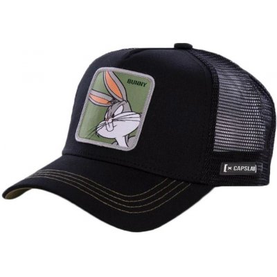 CAPSLAB LOONEY TUNES BUGS BUNNY TRUCKER CAP BLACK – Zboží Mobilmania