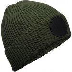 Beechfield čepice s kruhovou nášivkou B332R Olive Green – Zboží Mobilmania