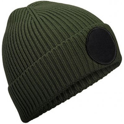 Beechfield čepice s kruhovou nášivkou B332R Olive Green – Zboží Mobilmania