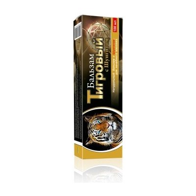 Tygří krémový balzám se šungitem 100 ml – Zboží Dáma