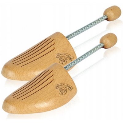 Dřevěný napínák z bukového dřeva s pružinou do bot 44-45 – Zboží Dáma