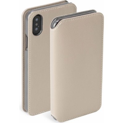 Krusell Pixbo 4 Card SlimWallet Apple iPhone XS Max béžové – Zboží Mobilmania