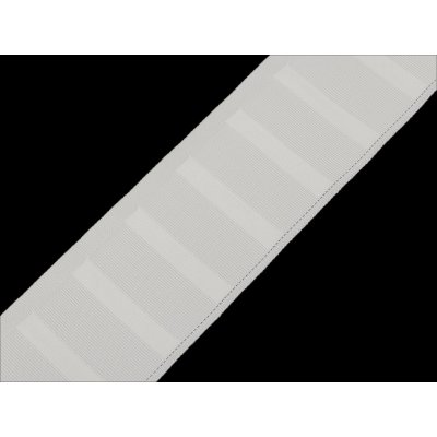 Prima-obchod Řasící stuha na závěsy šíře 75 mm s poutky na kovové háčky, barva bílá – Zboží Dáma