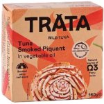 Trata Tuňák uzený v rostlinném oleji pikantní 160 g – Zboží Dáma