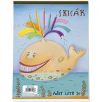 Brněnské papírny Skicák A5 20 listů – Zboží Dáma