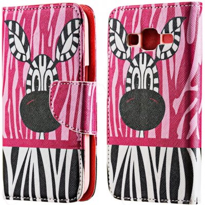 Pouzdro Fancy Design Microsoft Lumia 640 Zebra