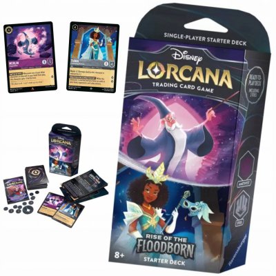 Disney Lorcana TCG: Rise of the Floodborn Starter Deck Amethyst / Steel – Zbozi.Blesk.cz