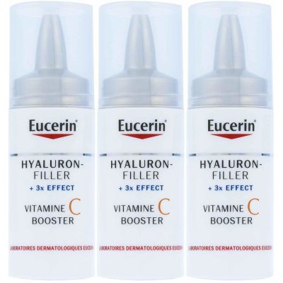Eucerin Hyaluron-Filler Vitamin C Booster 3 x 8 ml – Zboží Mobilmania