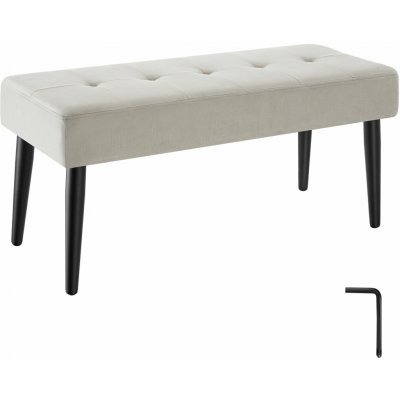 tectake 406365 sametově taupe – Hledejceny.cz