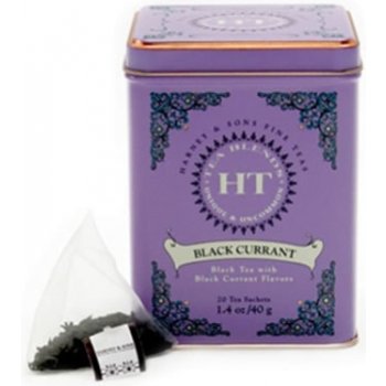 Harney & Sons Black Currant 20 pyramidiálních v plechové dóze