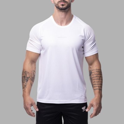 Pánské sportovní tričko Iron Aesthetics Training, bílá Bílá – Sleviste.cz