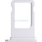 iPhone 8 držák SIM (SIM Tray) stříbrný, originální – Zboží Živě