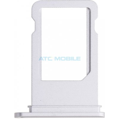 iPhone 8 držák SIM (SIM Tray) stříbrný, originální – Zboží Živě