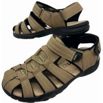 Cabin pánske béžové sandále s uzavretou špičkou a odopínacím remienkom – Hledejceny.cz