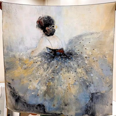 hedvábný šátek Baletka – Sleviste.cz