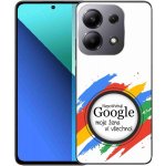 mmCase na Xiaomi Redmi Note 13 - žena ví všechno bílé pozadí – Zboží Živě