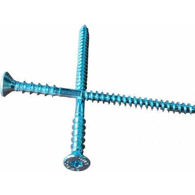 Distanční rozpěrný vrut 6x160 TORX T30 bílý Zn ZH zápustná hlava (100 ks/bal) – Hledejceny.cz