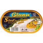 Giana sleď filety v hořčičné omáčce, 170 g – Sleviste.cz